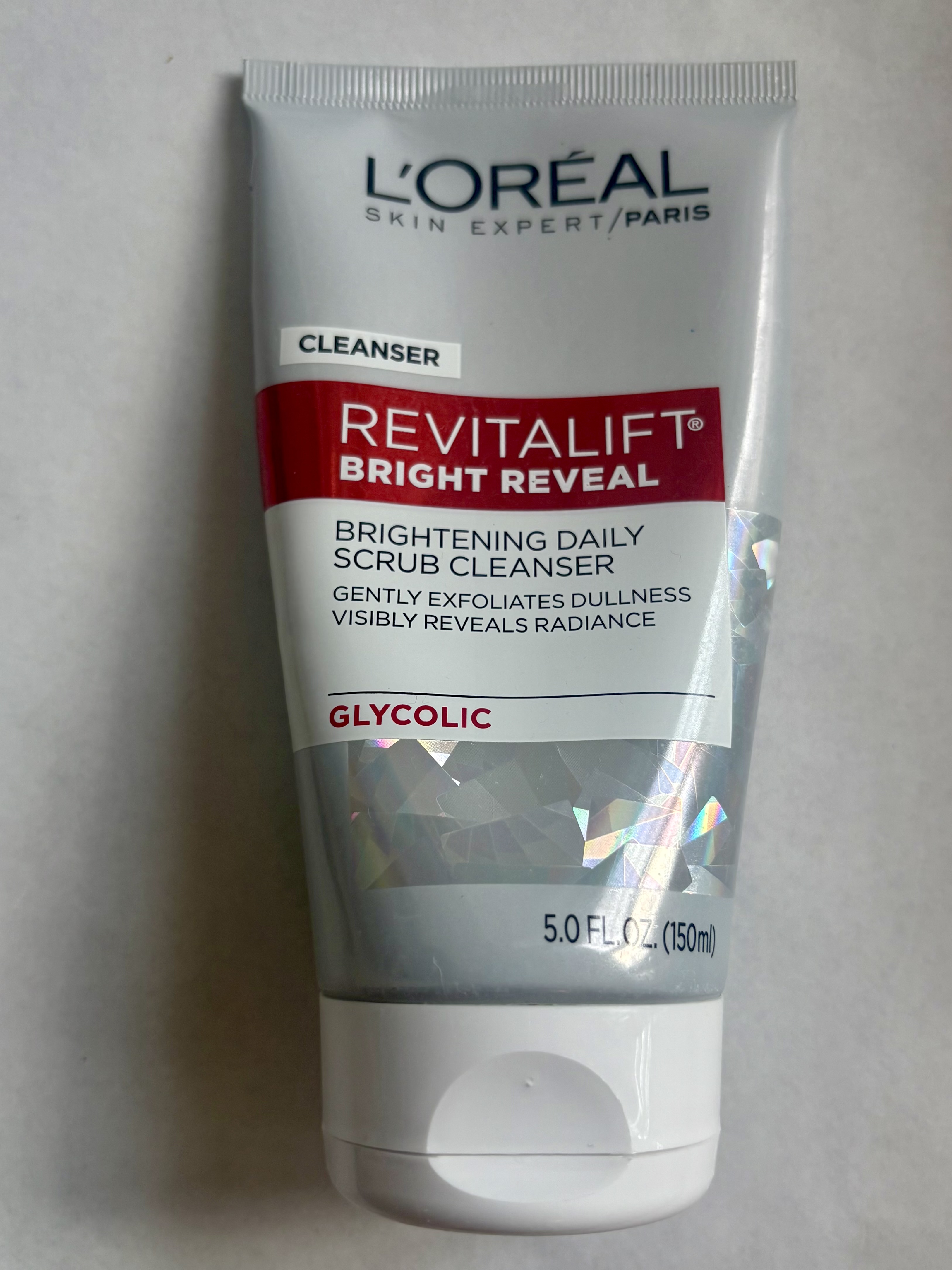 L'Oreal Paris Revitalift Bright Reveal Anti-Aging Facial Cleanser with Glycolic Acid 5 fl. oz (Pack of 2)