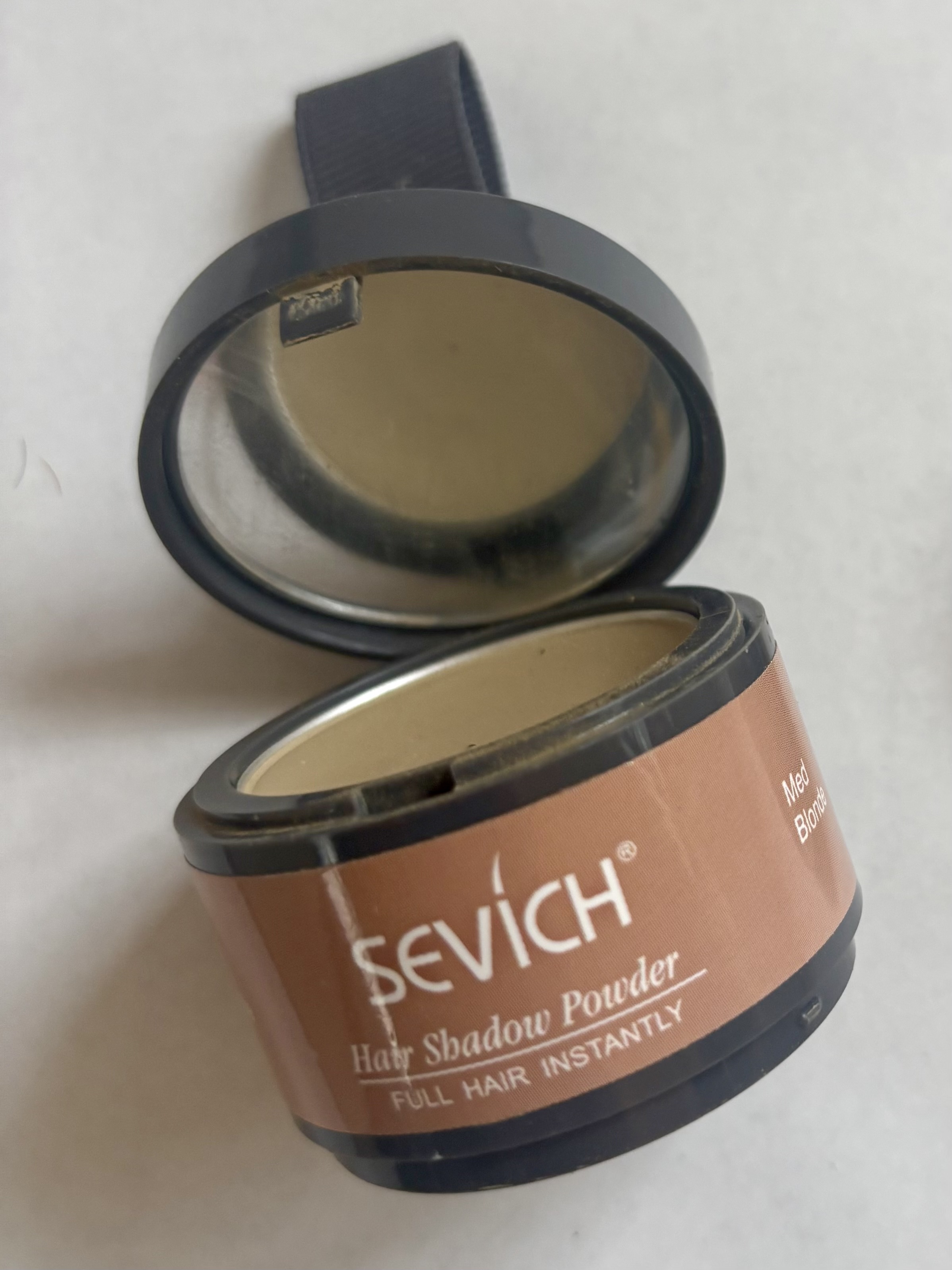 SEVICH Hairline Powder - Quick Cover for Thinning Grey Hair, Eyebrows & Beard for Women & Men, Windproof & Sweatproof, Blonde